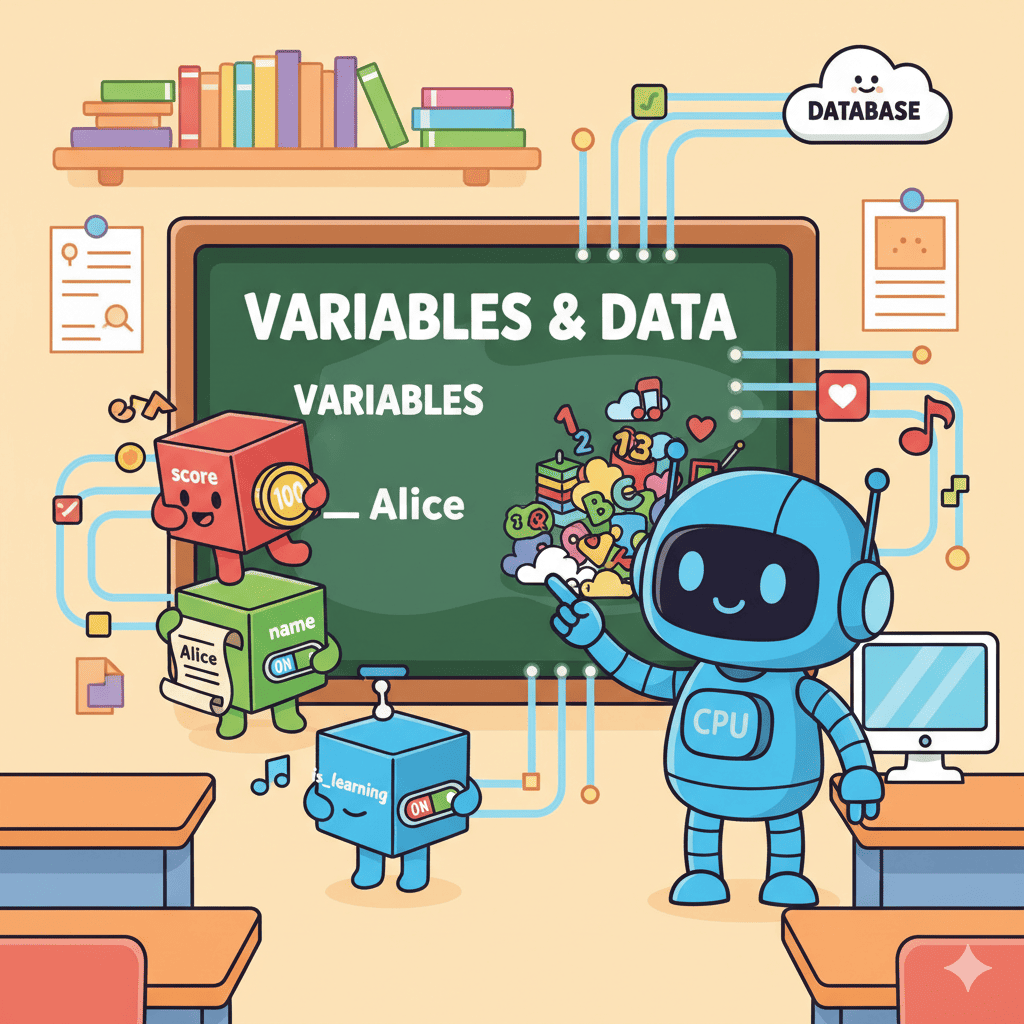 Parcours 12 : Les variables et les données
